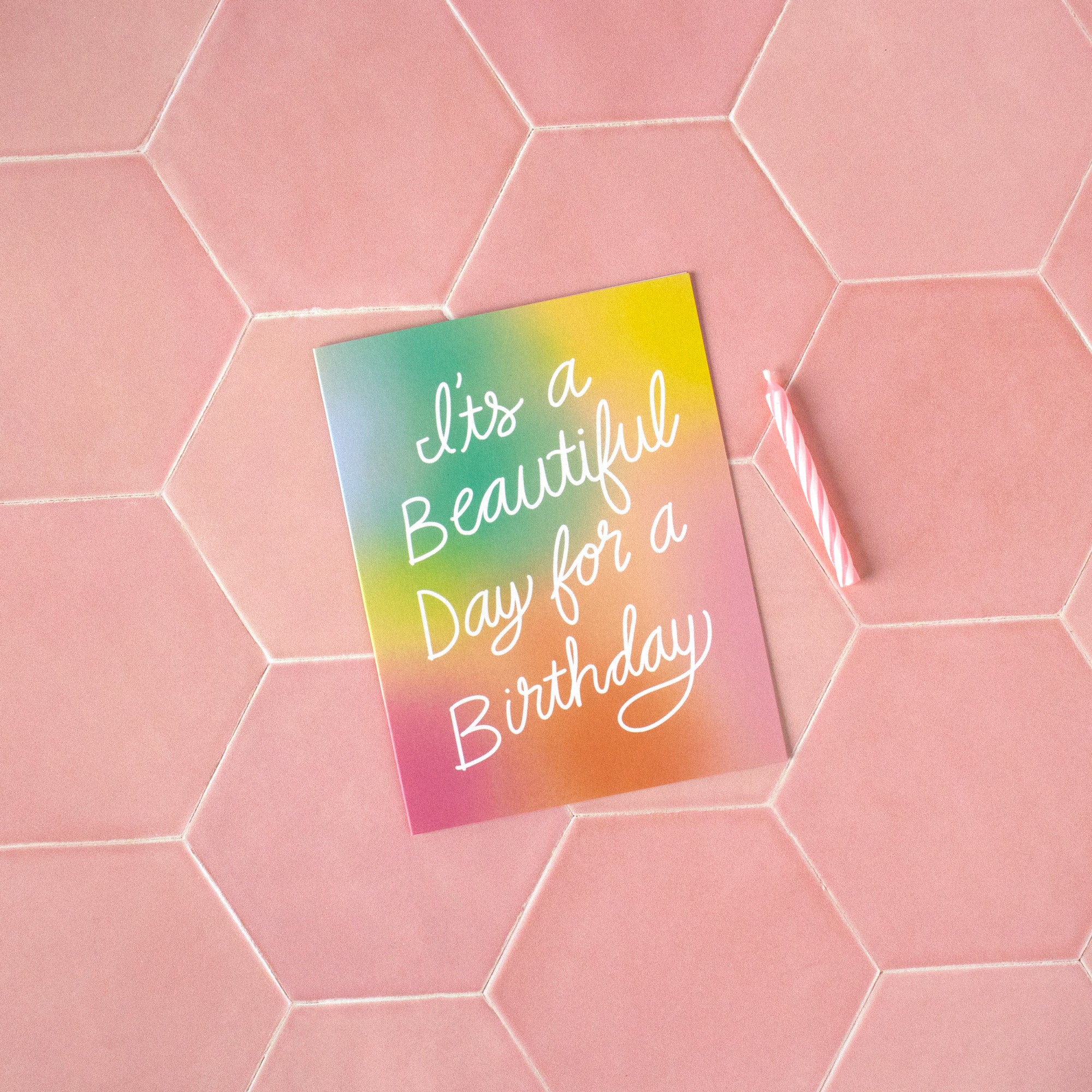 Beautiful Day for a Birthday Greeting Card-zoom-2