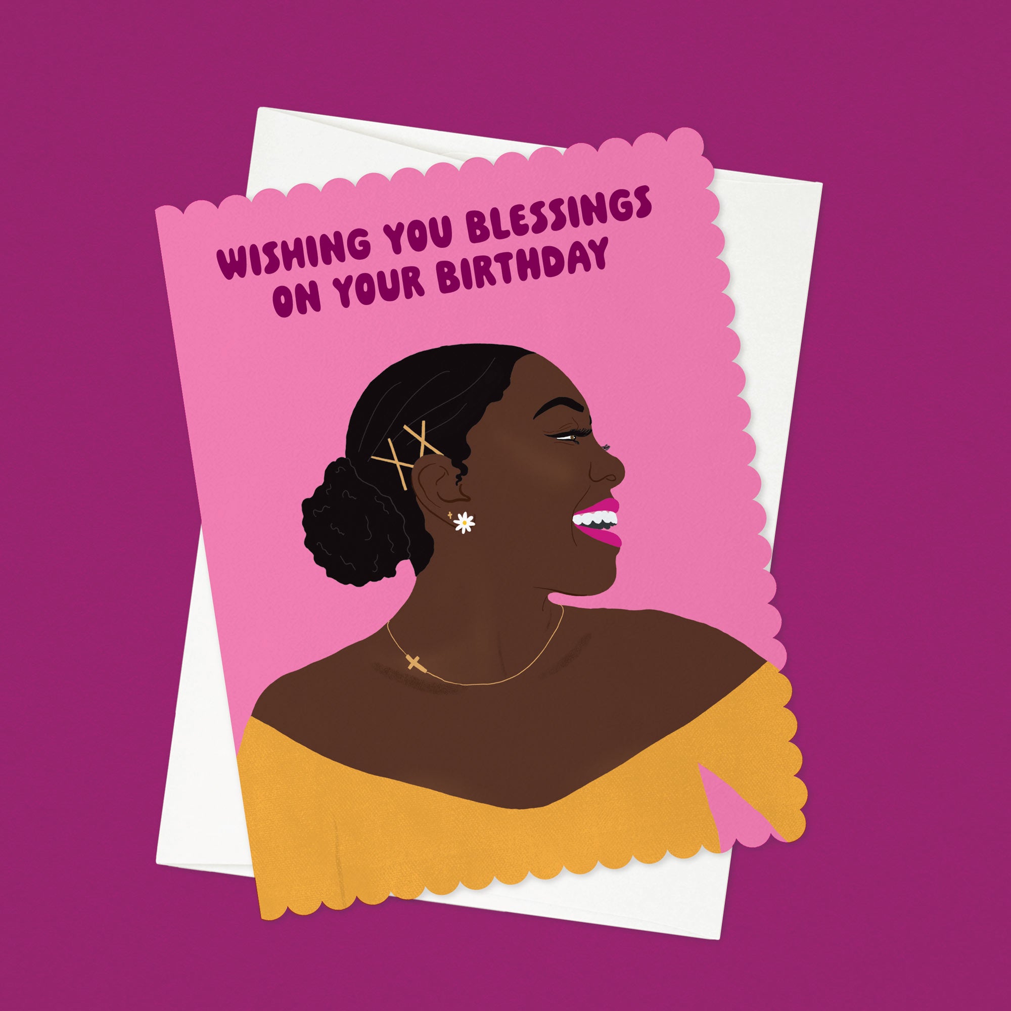 Birthday Blessings Greeting Card