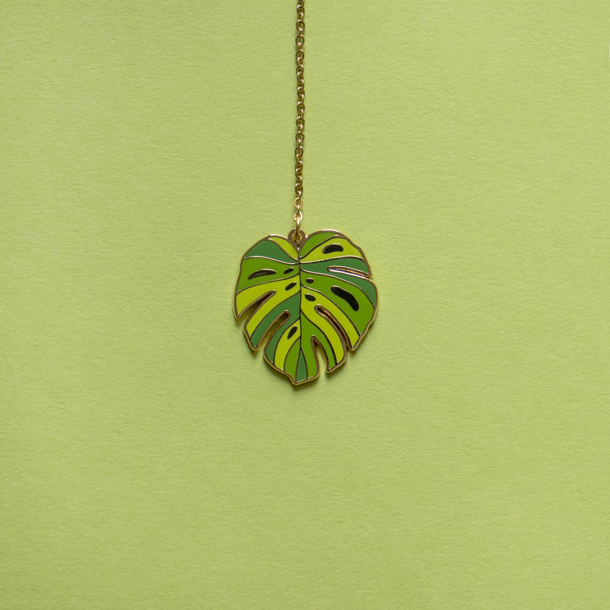 Monstera Bookmark Charm-2