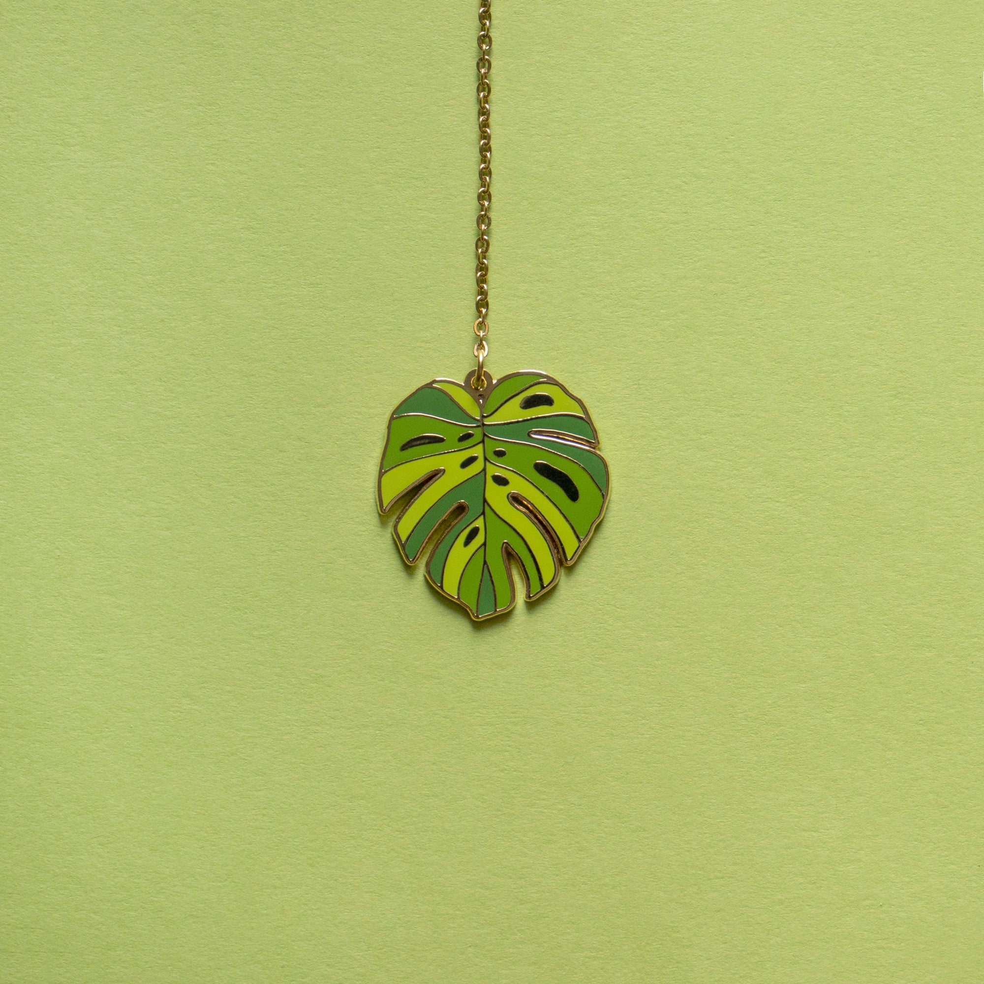Monstera Bookmark Charm-zoom-2