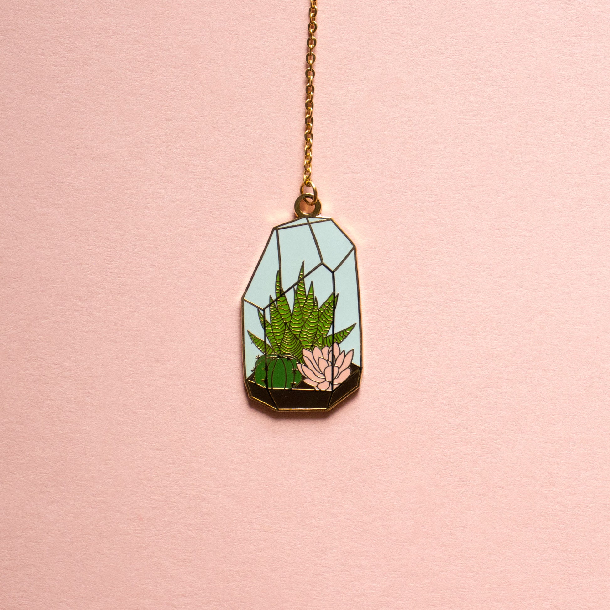Terrarium Bookmark Charm-2