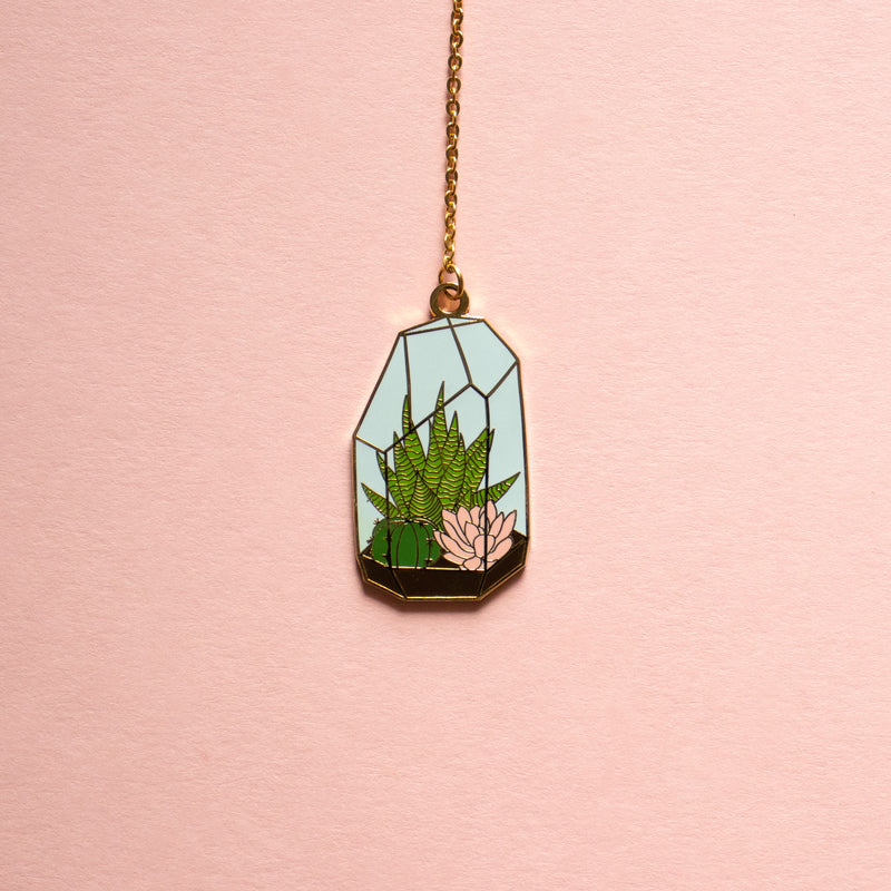 Terrarium Bookmark Charm-zoom-
