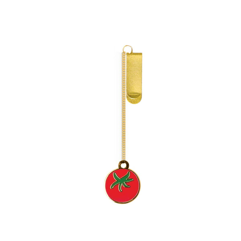 Tomato Mini Bookmark Charm-zoom-