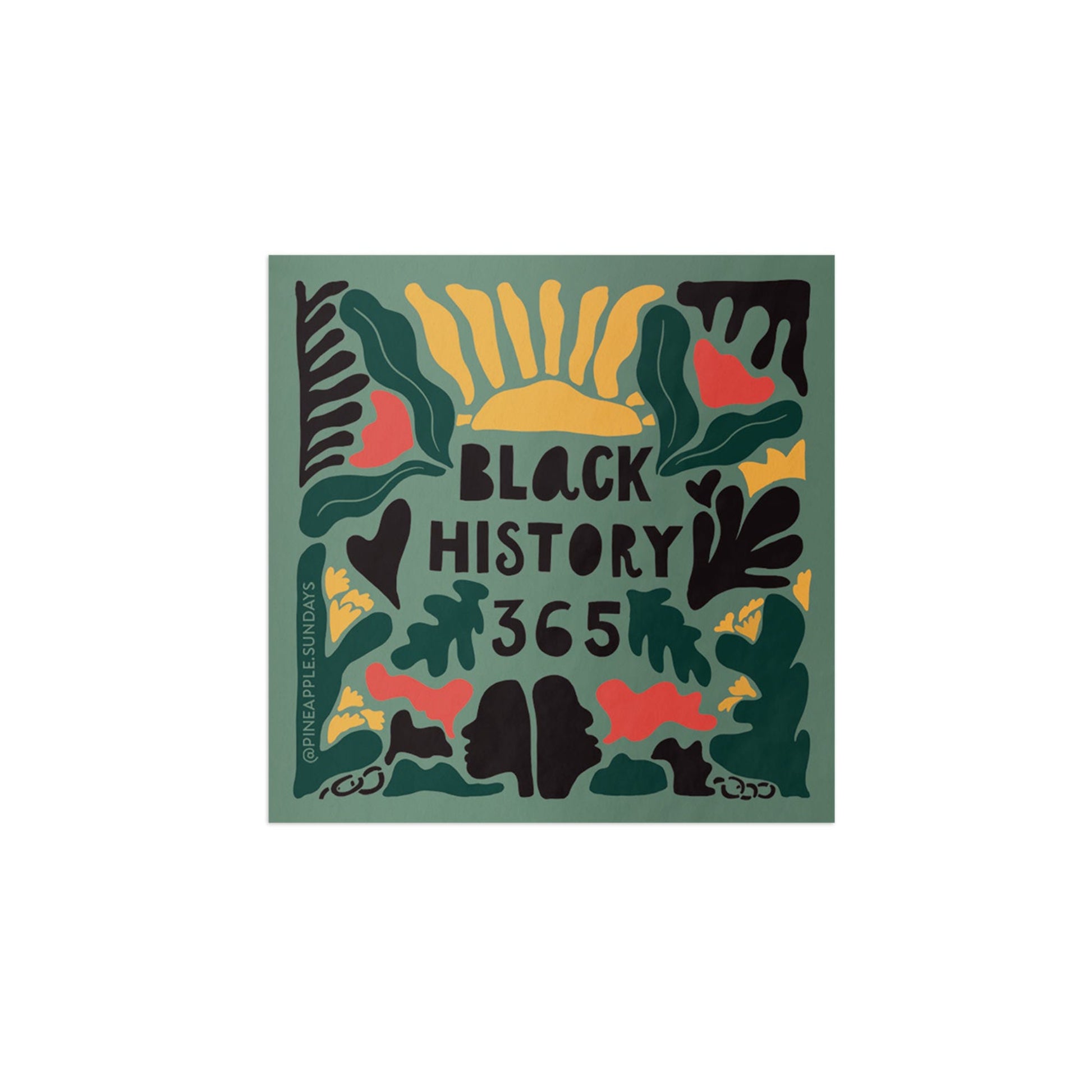 Black History 365 Sticker-1