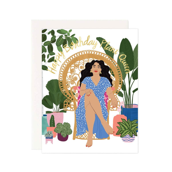 Plant Queen Card