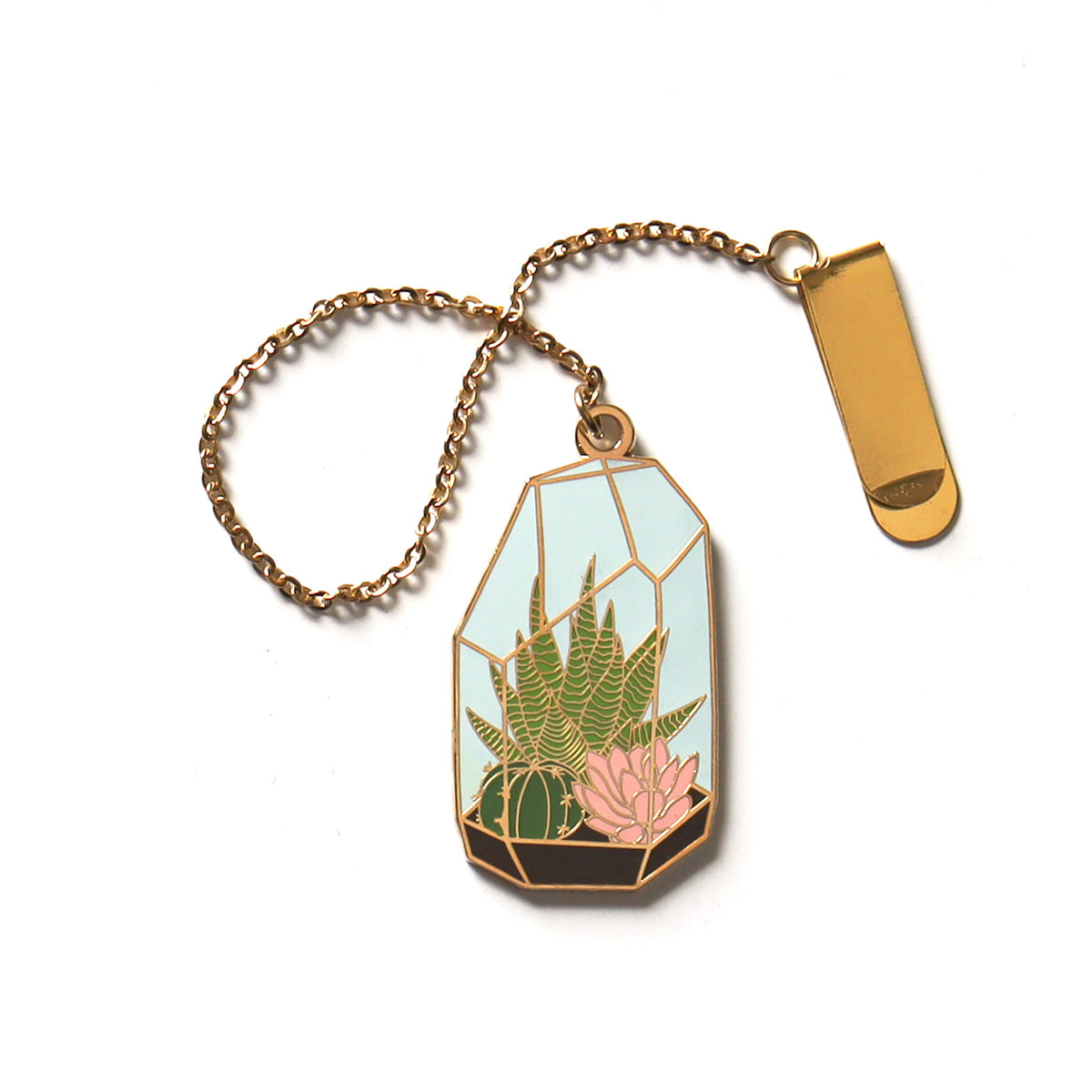 Terrarium Bookmark Charm-1