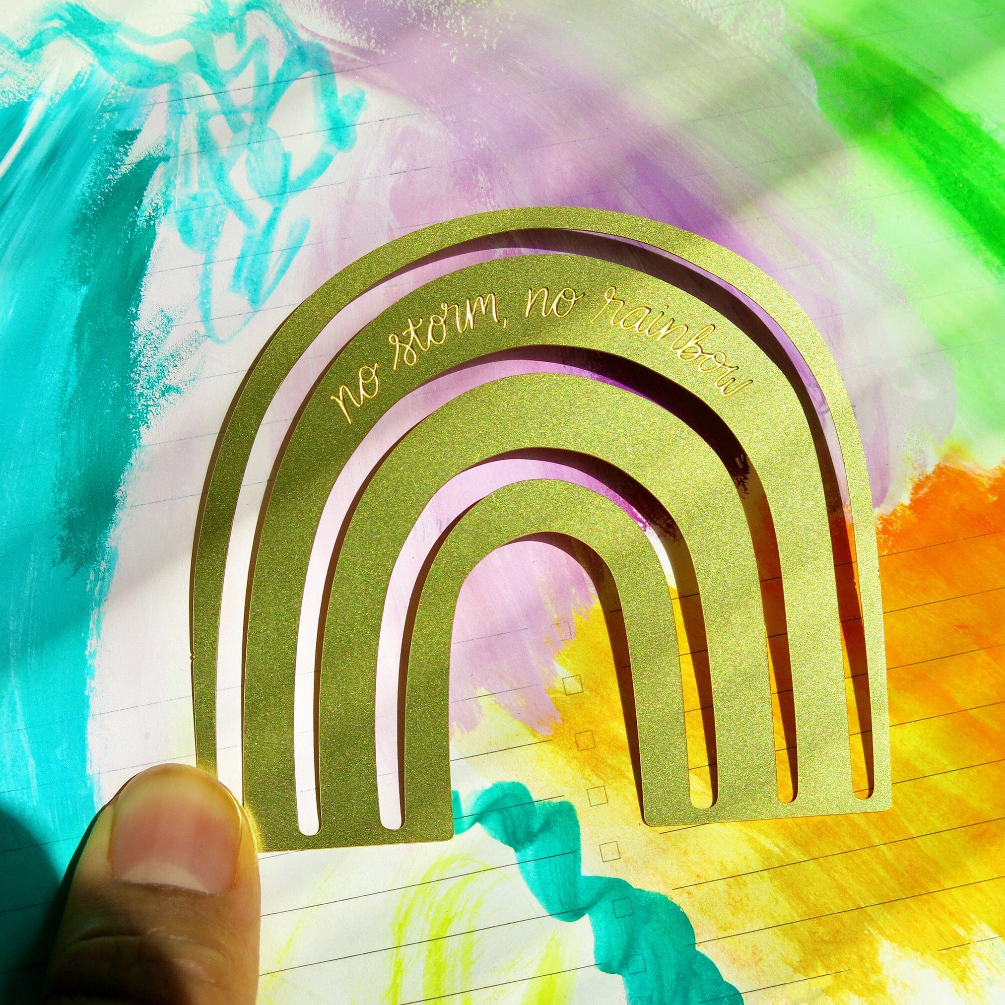 No Storm, No Rainbow